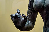 Collection of Chola bronze of the old Royal Palace, Thanjavur Tamil Nadu.